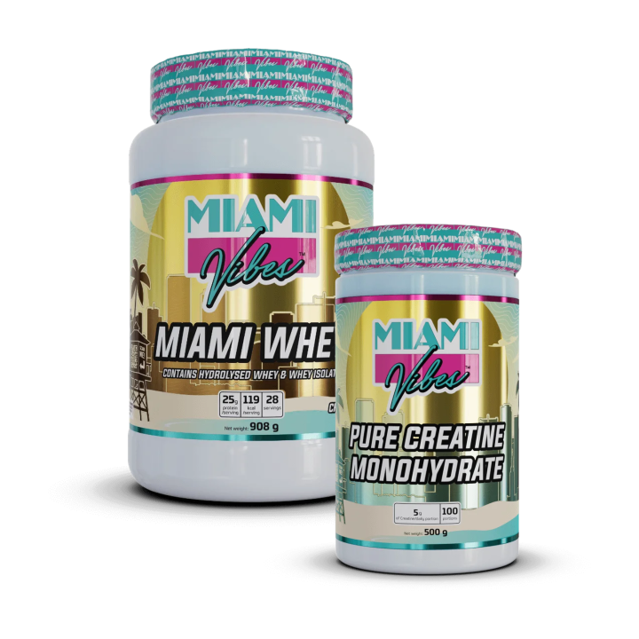 Pack Whey Créatine Starter Musculation | Miami Vibes
