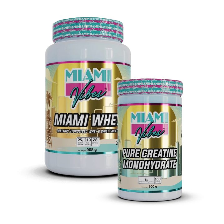 Pack Whey Créatine Starter Musculation | Miami Vibes