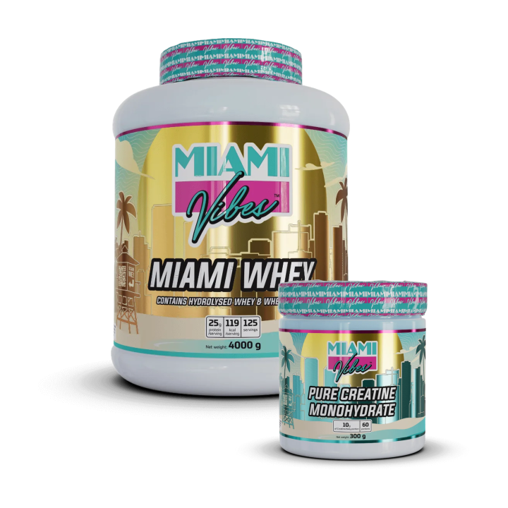 Pack Whey Créatine Starter Musculation | Miami Vibes
