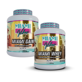 Pack prise de masse – Miami Gain + Whey | Miami Vibes