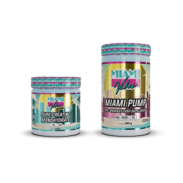 Pack Pump & Power – Pré-workout + créatine | Miami Vibes