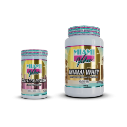 Pack Recovery Collagen – Whey + collagène | Miami Vibes