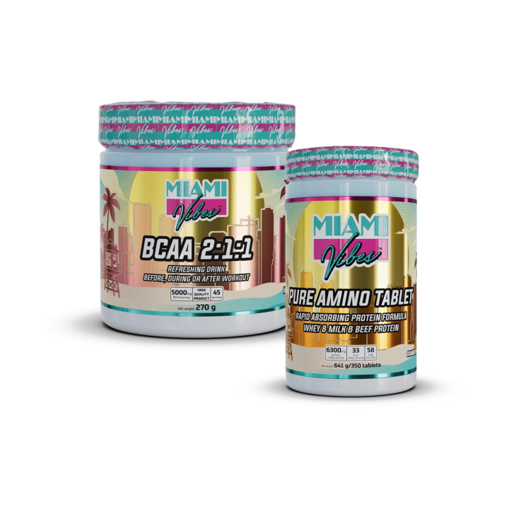 Pack BCAA & acides aminés au choix | Miami Vibes