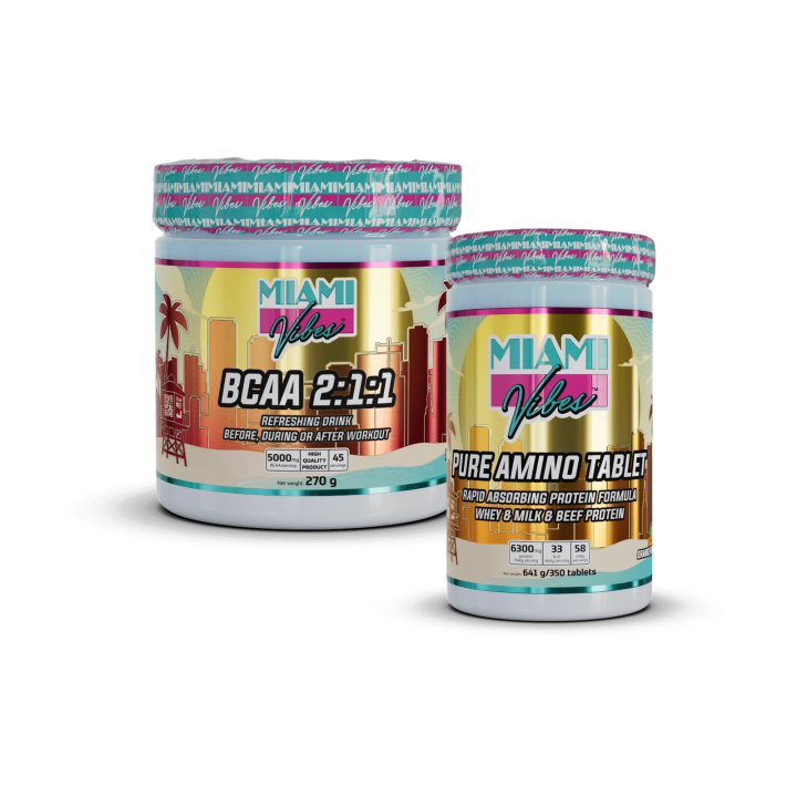 Pack BCAA & acides aminés au choix | Miami Vibes