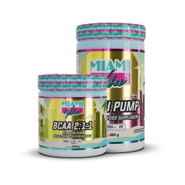 Pack BCAA & pré-workout – Amino Performance | Miami Vibes
