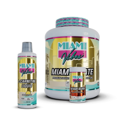 Pack sèche premium – Isolate, L-Carnitine, Miami Burn