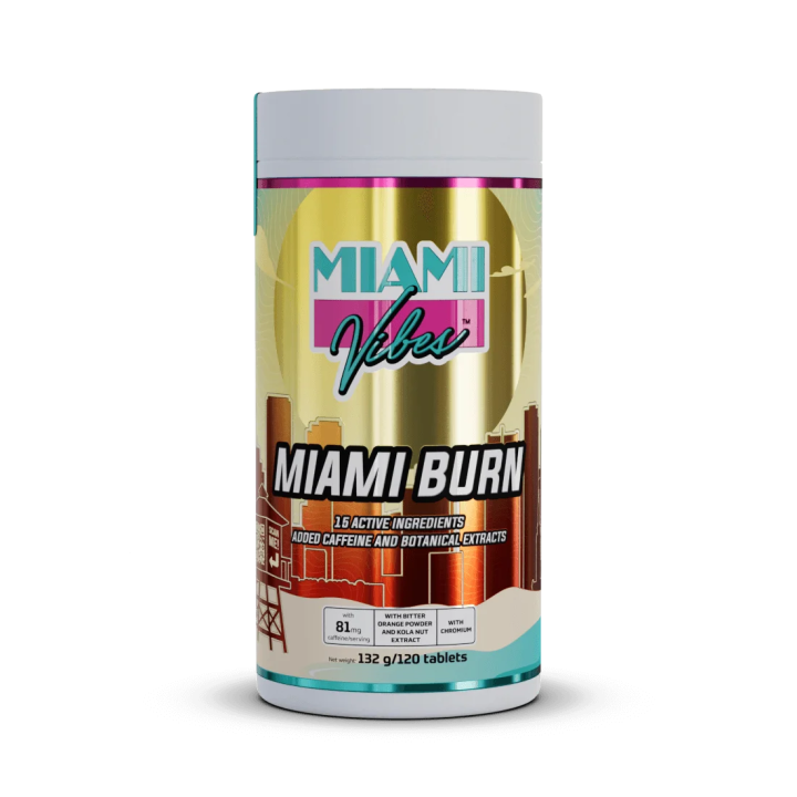 Miami Burn – Caféine, L-carnitine, zinc, chrome et extr...