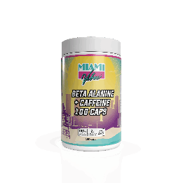 Beta Alanine + Caffeine – 100 capsules | MV Nutrition
