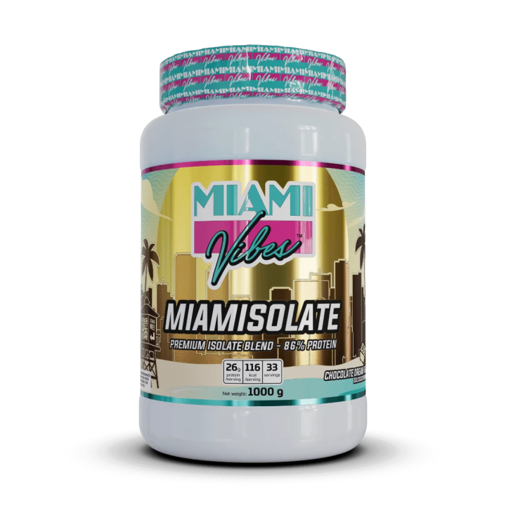 Miamisolate – Whey isolate 87% avec lactase | MV Nutrition