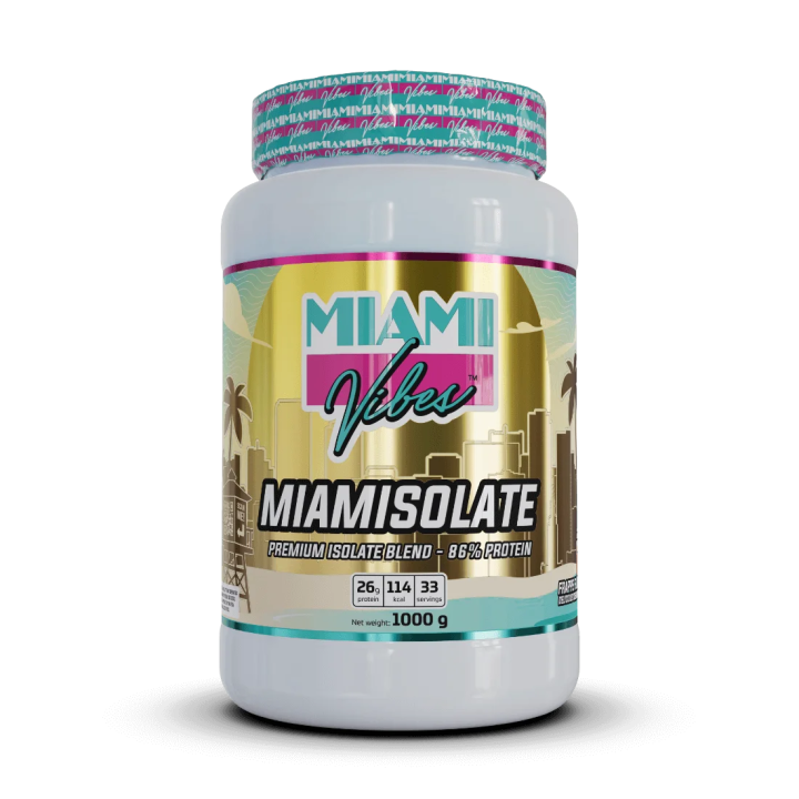 Miamisolate – Whey isolate 87% avec lactase | MV Nutrition