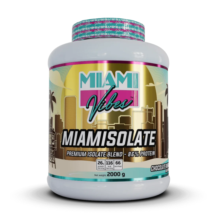 Miamisolate – Whey isolate 87% avec lactase | MV Nutrition