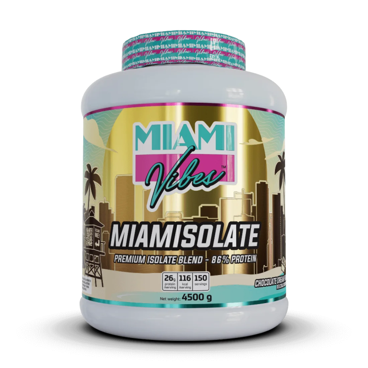 Miamisolate – Whey isolate 87% avec lactase | MV Nutrition