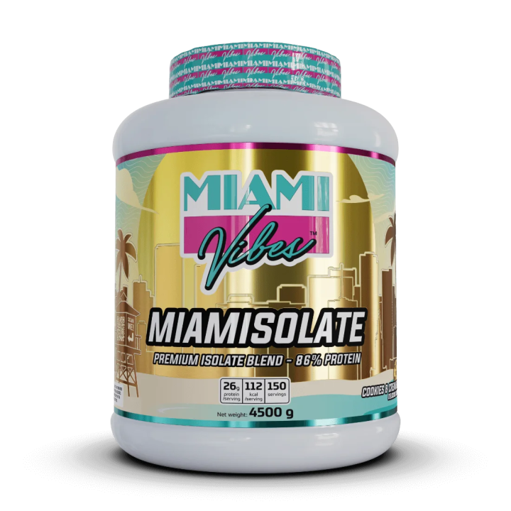 Miamisolate – Whey isolate 87% avec lactase | MV Nutrition
