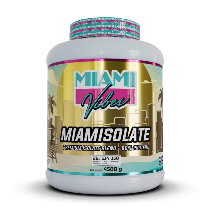 Miamisolate – Whey isolate 87% avec lactase | MV Nutrition